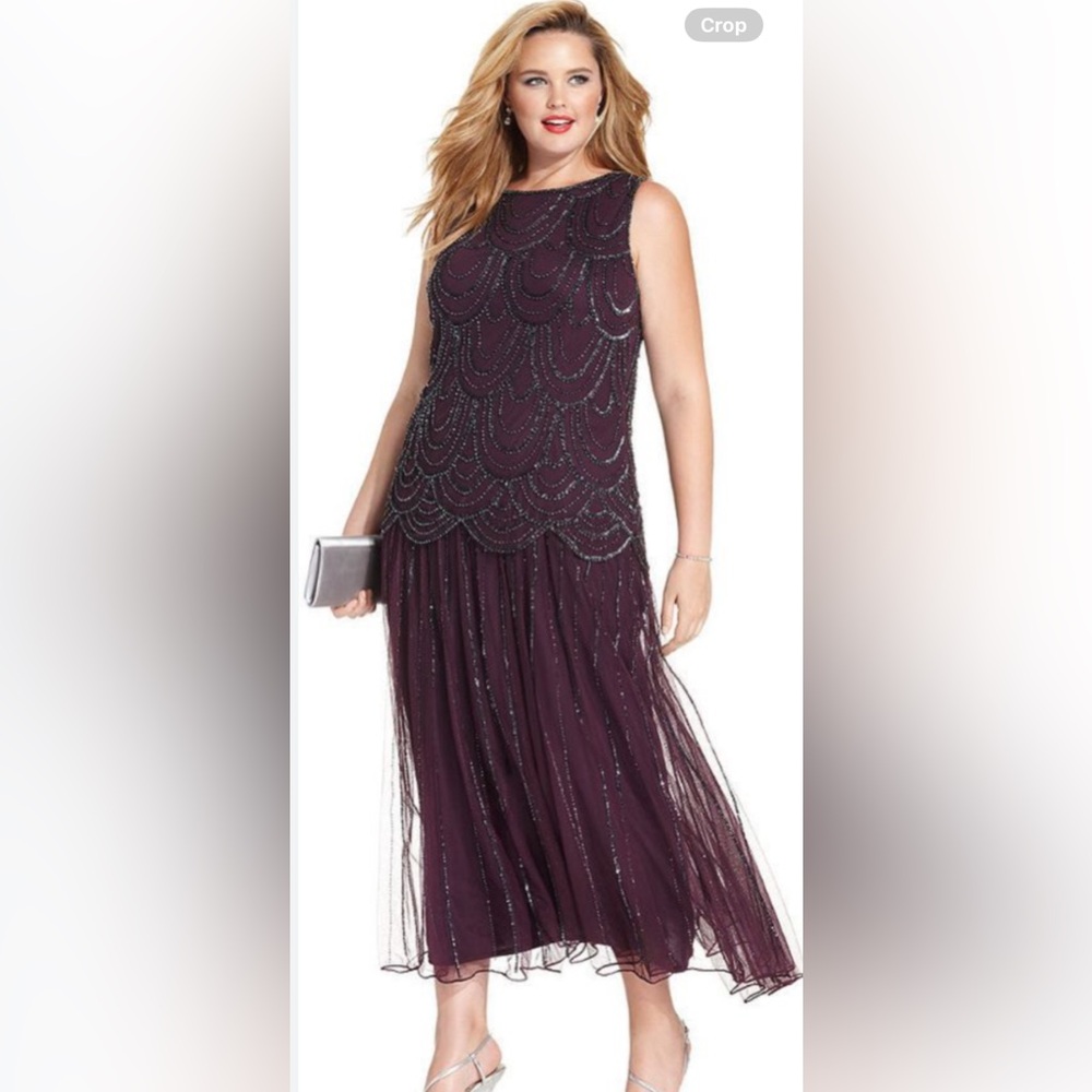 Pisarro Nights plus size Maxi Dress & 🎁
